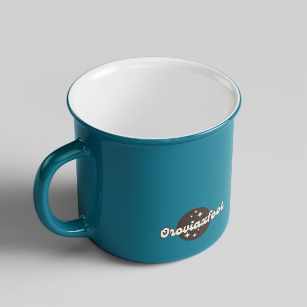 Classic Ceramic Mug - Blue